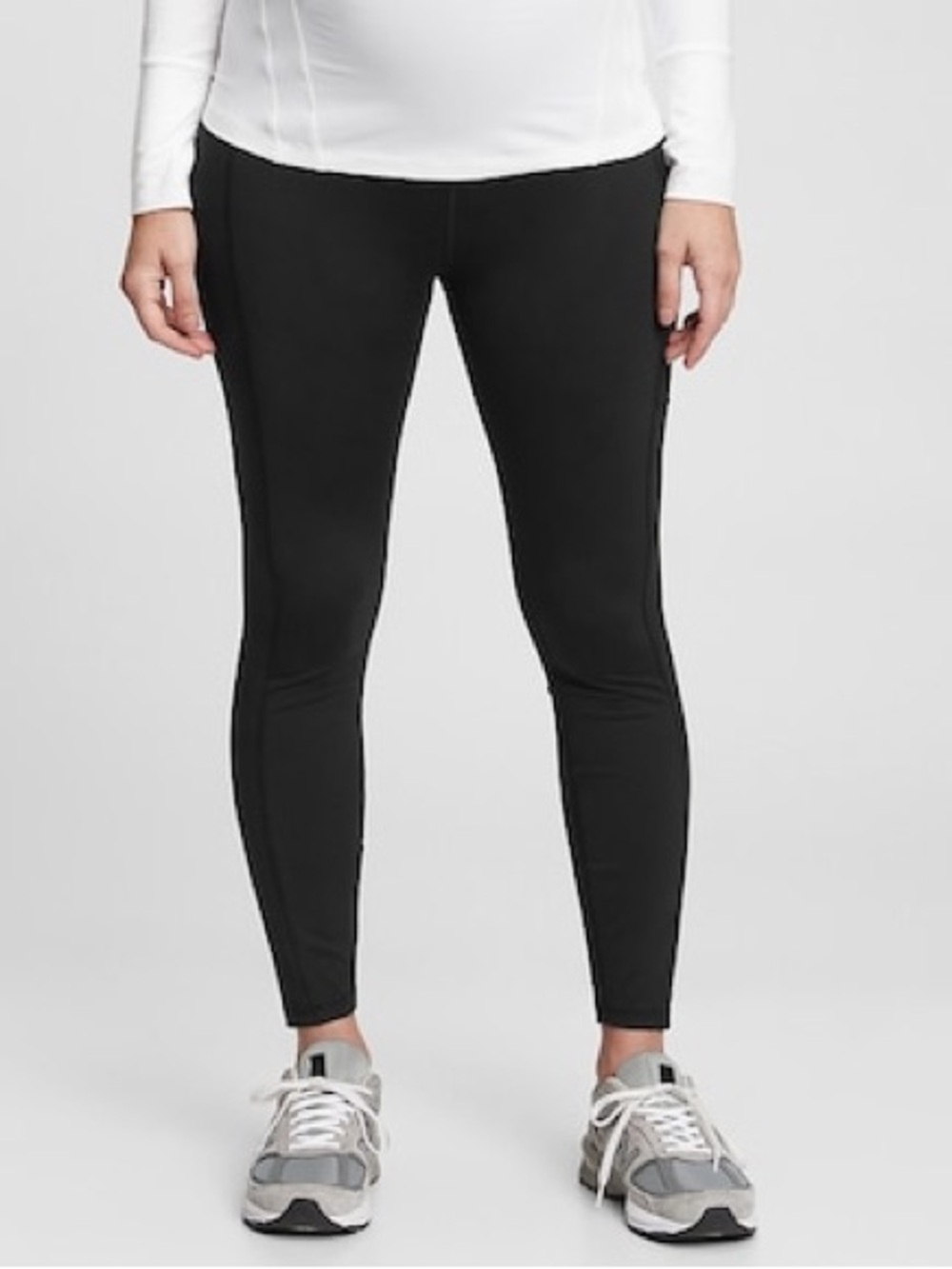 GAPFit Performance Maternity Black High-Rise Active Leggings Size Small Like New